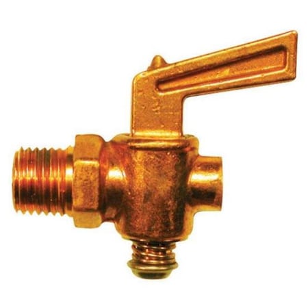 Swivel 0.25 in.Brass Lvr Drain Valve SW148845